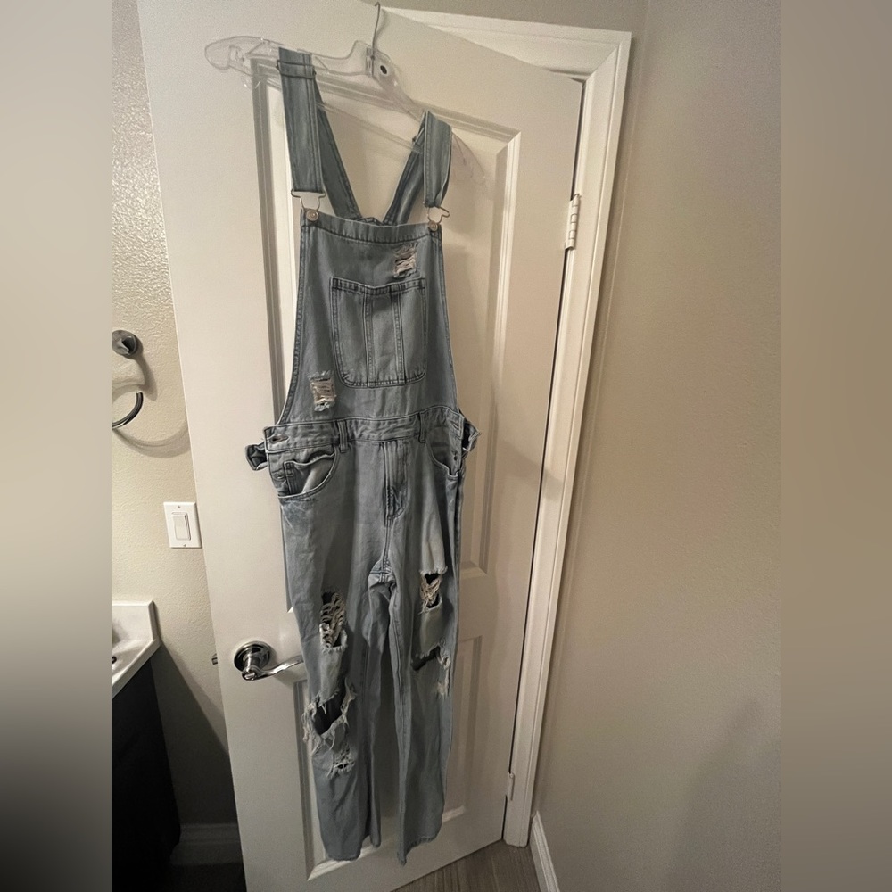 denim overalls